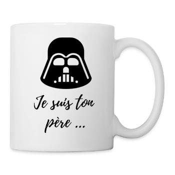 Je suis ton père ... - Mug blanc - blanc - Droite