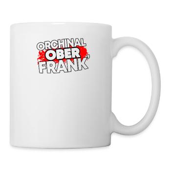 Oberfranken Franken Fränkisches Geschenk - Tasse - Weiß - Rechts