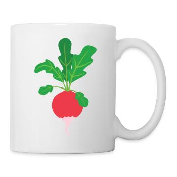 Radis - Mug blanc - blanc - Droite