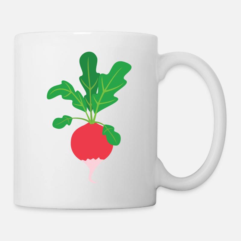 Radis - Mug blanc - blanc