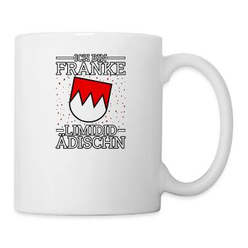 Franken Fränkisch Frankenland Limidid Ädischn - Tasse - Weiß - Rechts