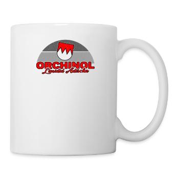 Franken Fränkisch Orchinol Limidid Ädischn Spruch - Tasse - Weiß - Rechts