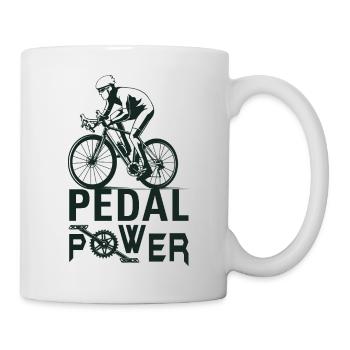 pedal power, Bicycle, Bike, Bicycle - Mug - white - Right