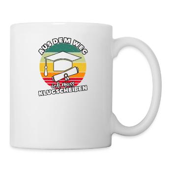 Doktortitel Doktorand Doktor Promotion Geschenk - Tasse - Weiß - Rechts