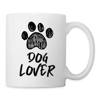 Dog lover saying dog owner friend saying - Mug - white - Right