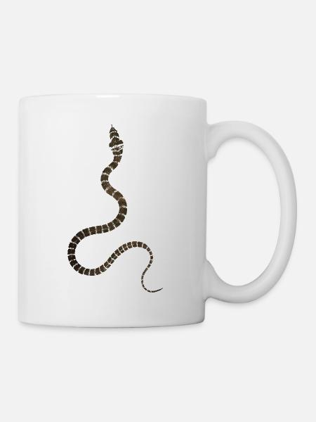 serpent - Mug blanc - blanc