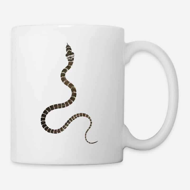serpent - Mug blanc - blanc