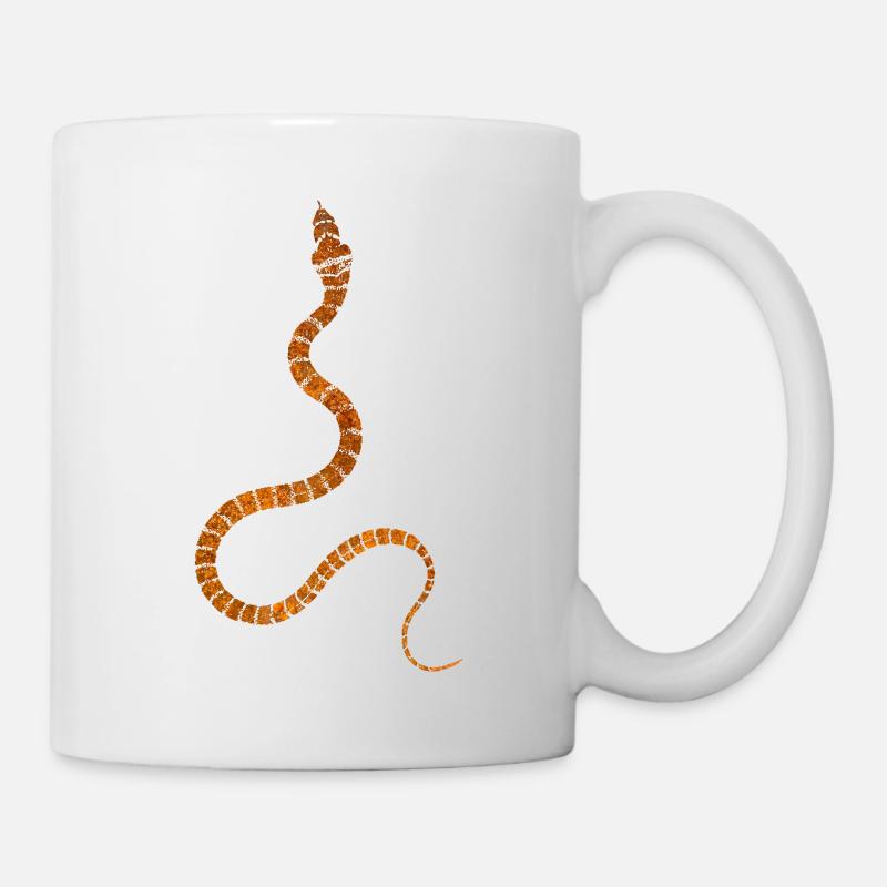 serpent - Mug blanc - blanc