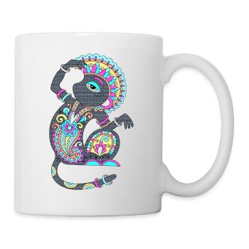 Ornements tribaux - Mug blanc - blanc - Droite