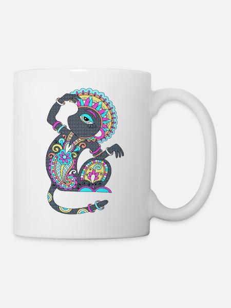 Ornements tribaux - Mug blanc - blanc