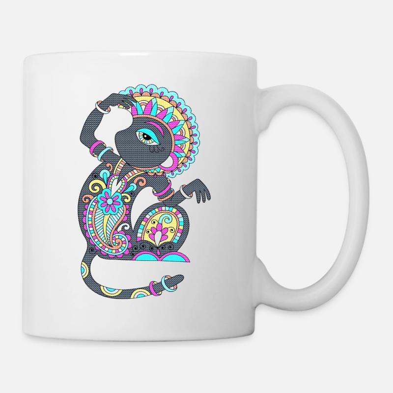 Ornements tribaux - Mug blanc - blanc