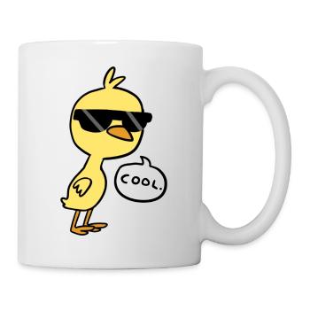 Cool Chick - Tasse - Weiß - Rechts