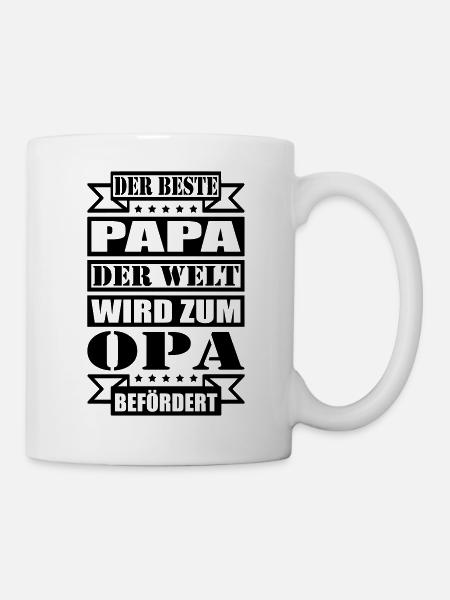 Bester Opa - Tasse - Weiß