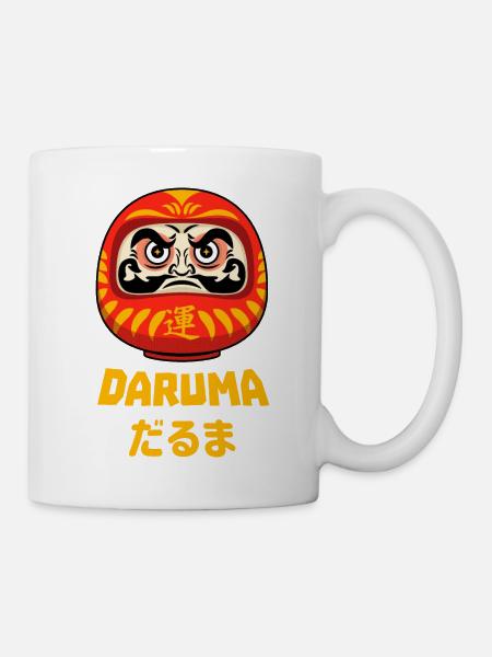 daruma - Mug blanc - blanc