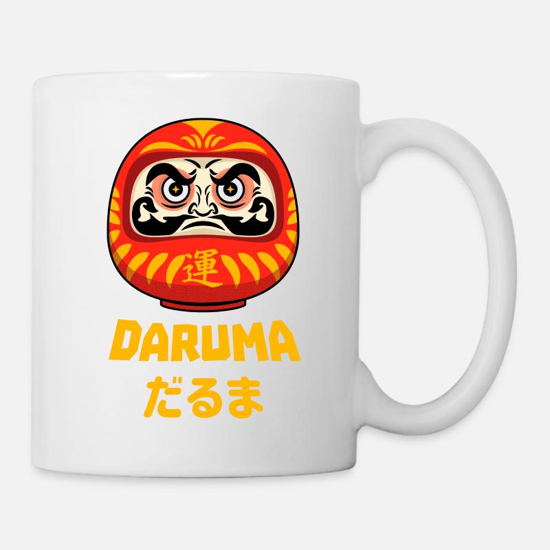 daruma - Tasse - Weiß