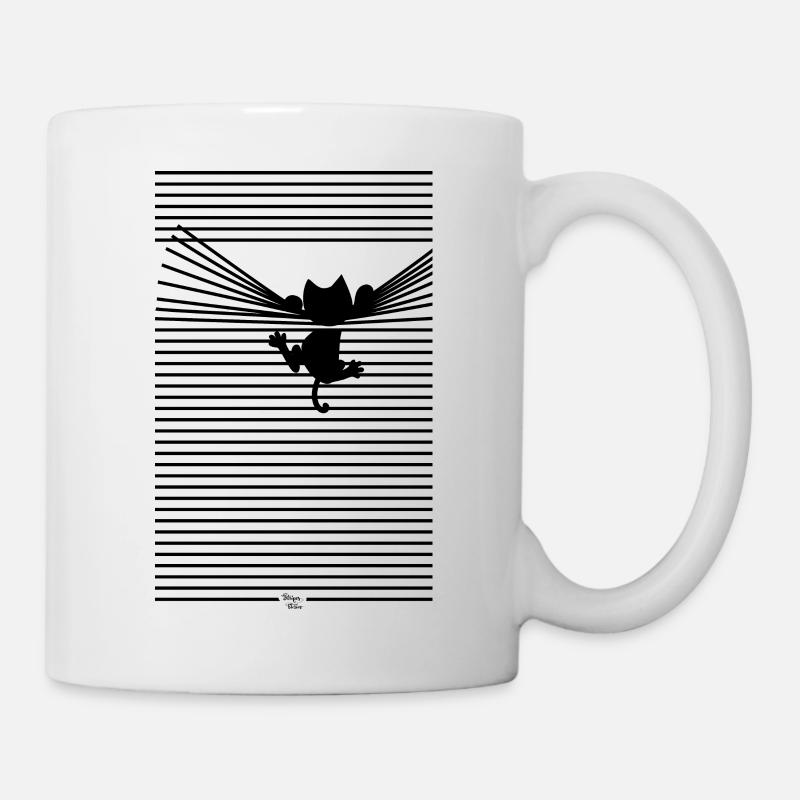 Cat blind - Mug - white