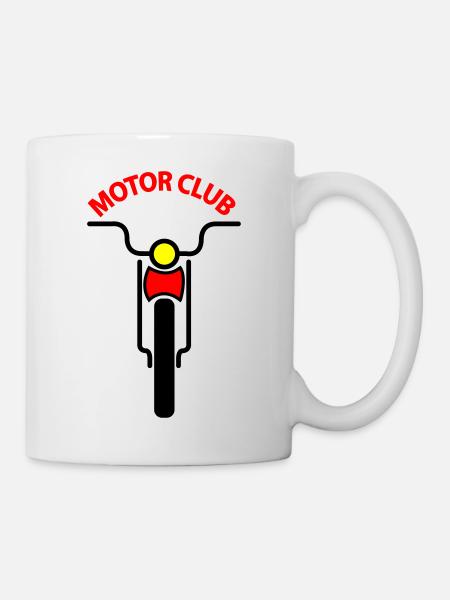 Motor club tricolor - Tasse - Weiß
