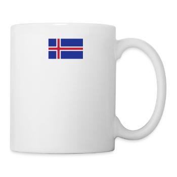 Island Beuveux maillot de football beuverie T-shirt - Mug blanc - blanc - Droite