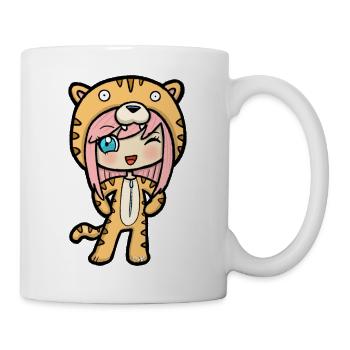 LD Tiger Lady - Mug - white - Right