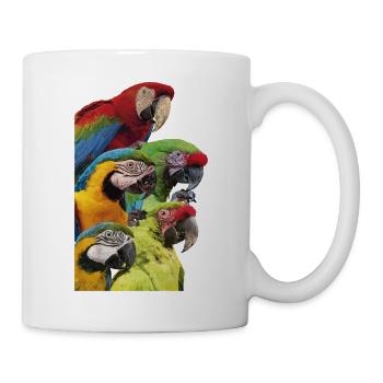 Macaws - Mug - white - Right