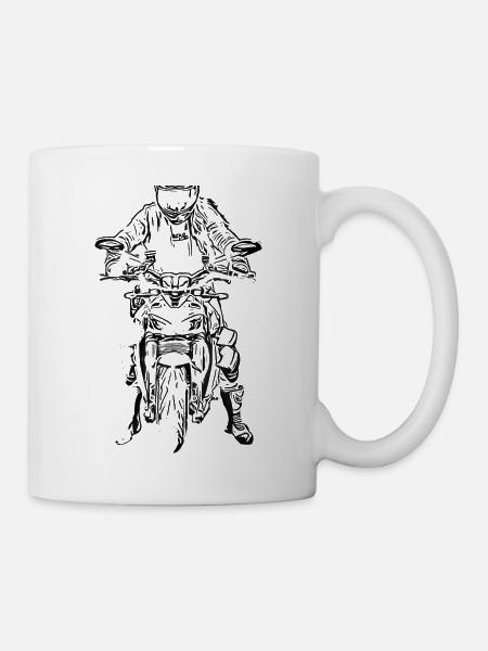 Naked Bike - Mug - white