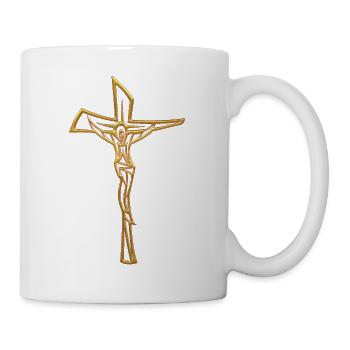 Croix de Jésus - Mug blanc - blanc - Droite