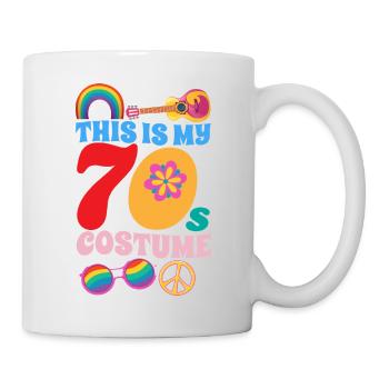 1970's I Seventies I This is My 70s Costume - Mug blanc - blanc - Droite