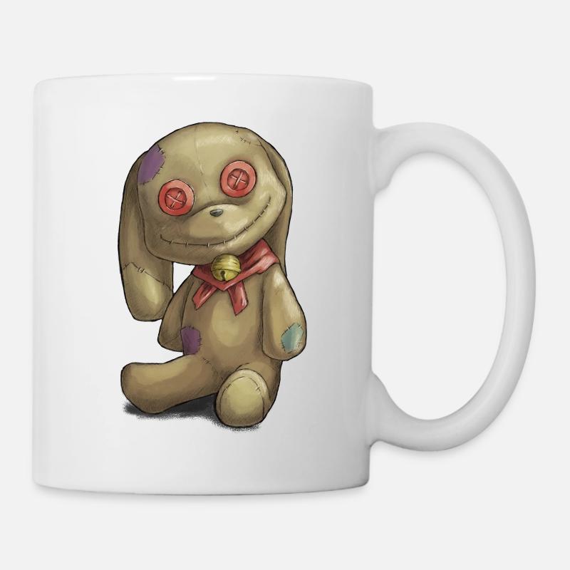 Creapy Teddy - Tasse - Weiß