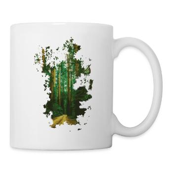 FORÊT - Mug blanc - blanc - Droite