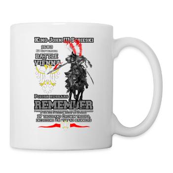 Battle of Vienna - Bitwa o wieden -Jan Sobieski - Mug blanc - blanc - Droite