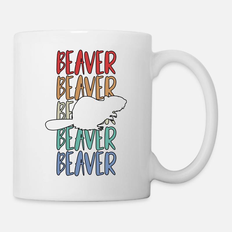 Biber - Tasse - Weiß