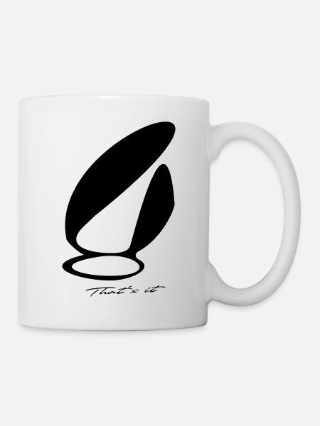 Lapin de Pâques, Joyeuses Pâques - Mug blanc - blanc