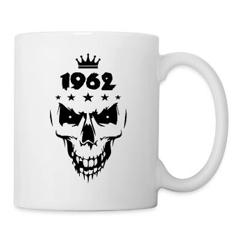 1962 Totenkopf - Tasse - Weiß - Rechts