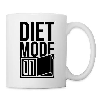 Übergewicht Diet Mode - Tasse - Weiß - Rechts