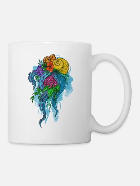 Bright Nature - Tasse - Weiß