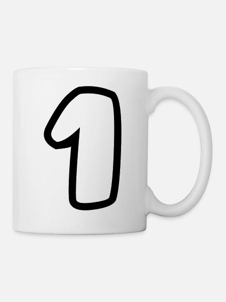 1 - Mug blanc - blanc