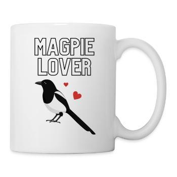 J’adore Magpie Birds Bird Magpie - Mug blanc - blanc - Droite