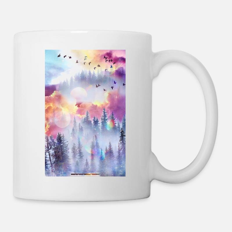 Terre fantastique - Mug blanc - blanc