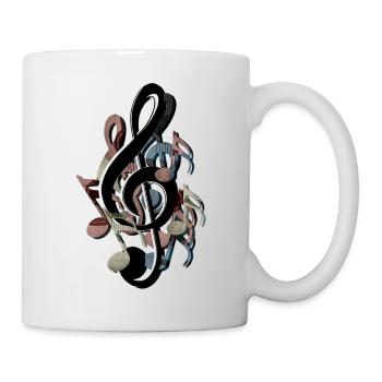 Clé - Mug blanc - blanc - Droite