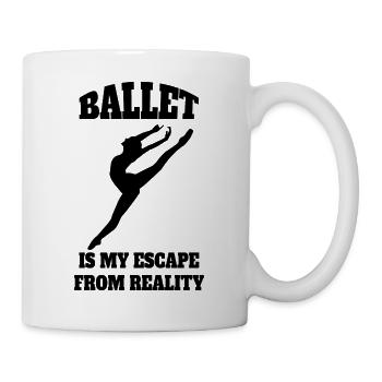 Ballet Dancer Gift Ballerina Dance Class Dance - Mug - white - Right