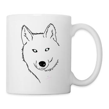 Snow - Mug blanc - blanc - Droite