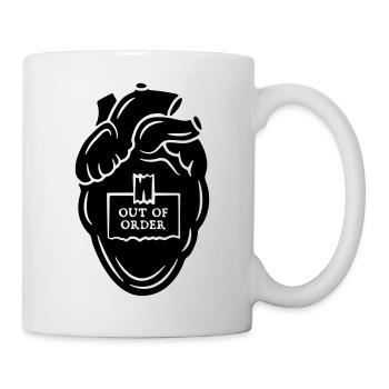 Heart - Out of Order - Mug - white - Right