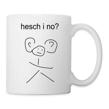 hesch i no? Valais, Valais table, sayings - Mug - white - Right