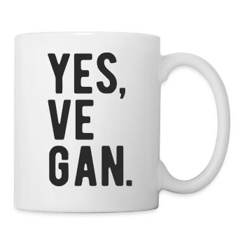 Vegan Vegan Veganism Saying Vegan Sayings - Mug - white - Right