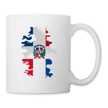 Dominican Republic Flag Dom Rep Flag Trip - Mug - white - Right