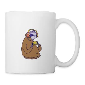 i m not slow it s my connection - Mug - white - Right