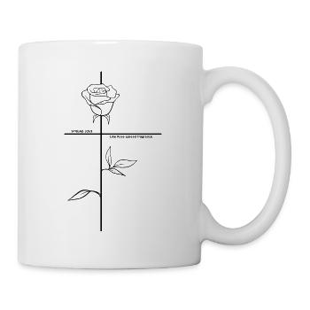 Spread Love Like Rose - Mug - white - Right