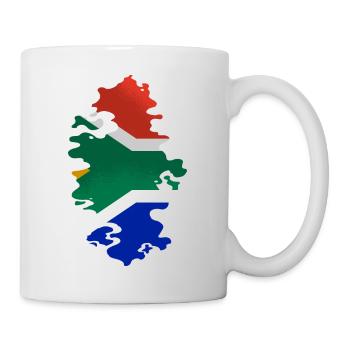 South Africa Flag Africa South African Flag - Mug - white - Right