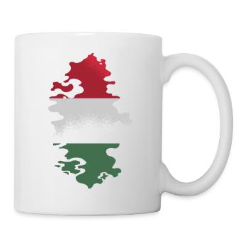 Hungary Flag Hungarian Flag Balaton Hungary - Mug - white - Right