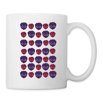 Billy Blackberry & Ruby Raspberry - Mug - white - Right